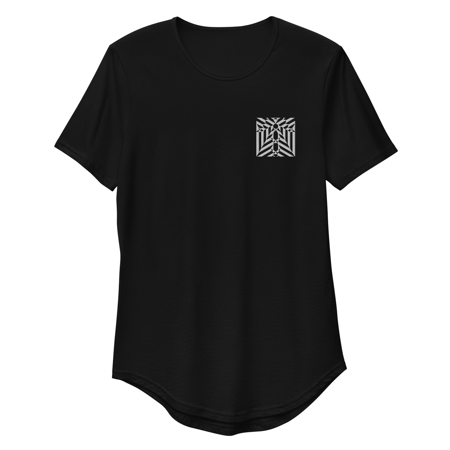 OBB Embroidered Curved T-Shirt